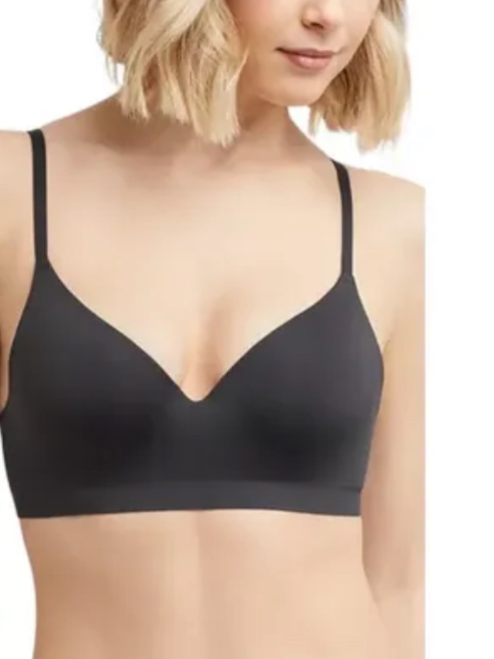 Maidenform Barely There Underwire T-Shirt Bra Black 38C Women's
